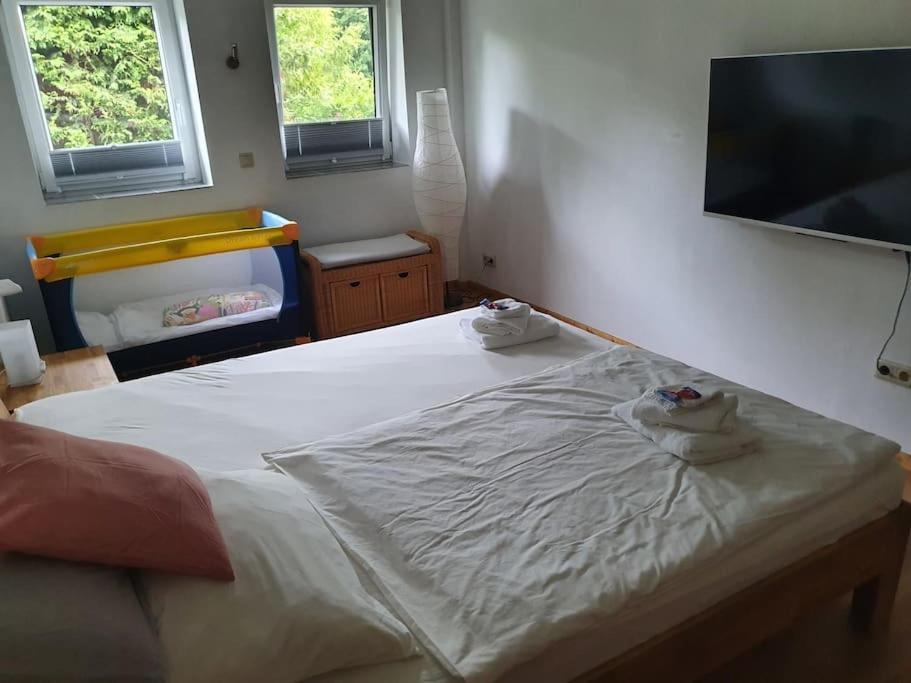 Kornhaus - Schoene Ferienwohnung Mit Pool, Kamin Und Terrasse Getynga Zewnętrze zdjęcie