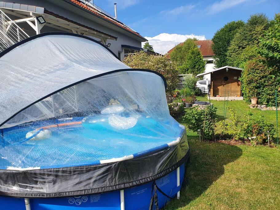 Kornhaus - Schoene Ferienwohnung Mit Pool, Kamin Und Terrasse Getynga Zewnętrze zdjęcie