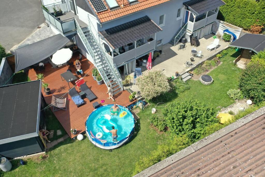 Kornhaus - Schoene Ferienwohnung Mit Pool, Kamin Und Terrasse Getynga Zewnętrze zdjęcie