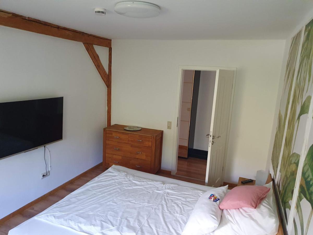 Kornhaus - Schoene Ferienwohnung Mit Pool, Kamin Und Terrasse Getynga Zewnętrze zdjęcie